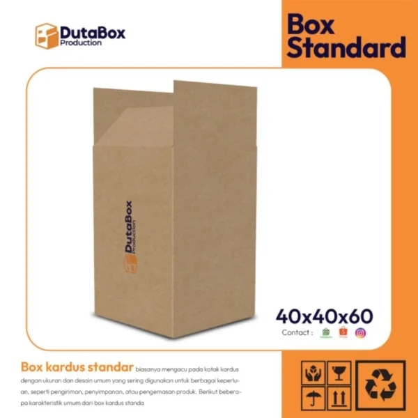 Kardus Packing Box Baru Uk 40x40x60 Cm Karton Packing